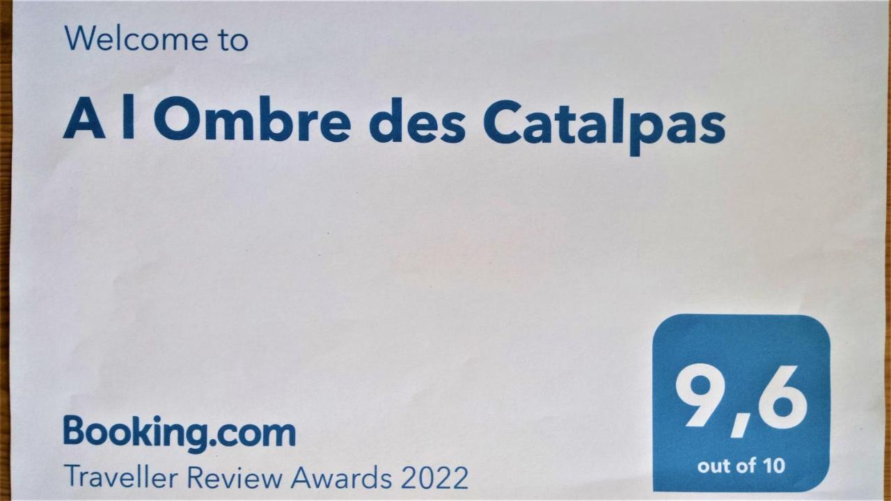 A L Ombre Des Catalpas Ξενοδοχείο Bischwihr Εξωτερικό φωτογραφία